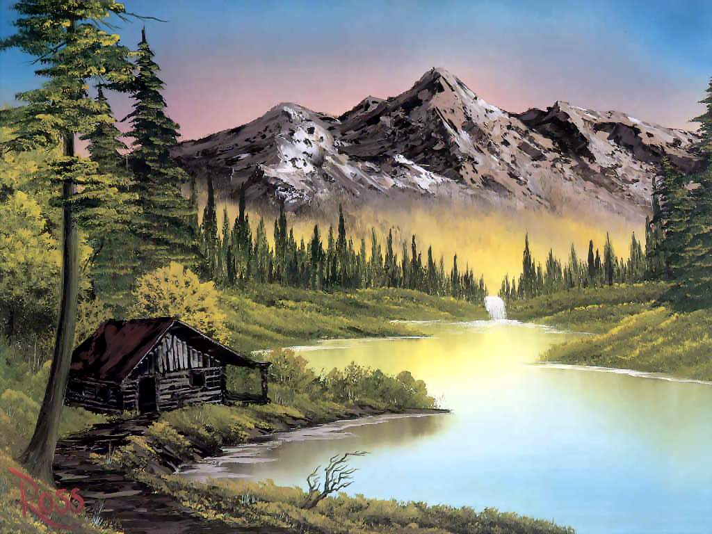 bob_ross_csg001_mountain_retreat
